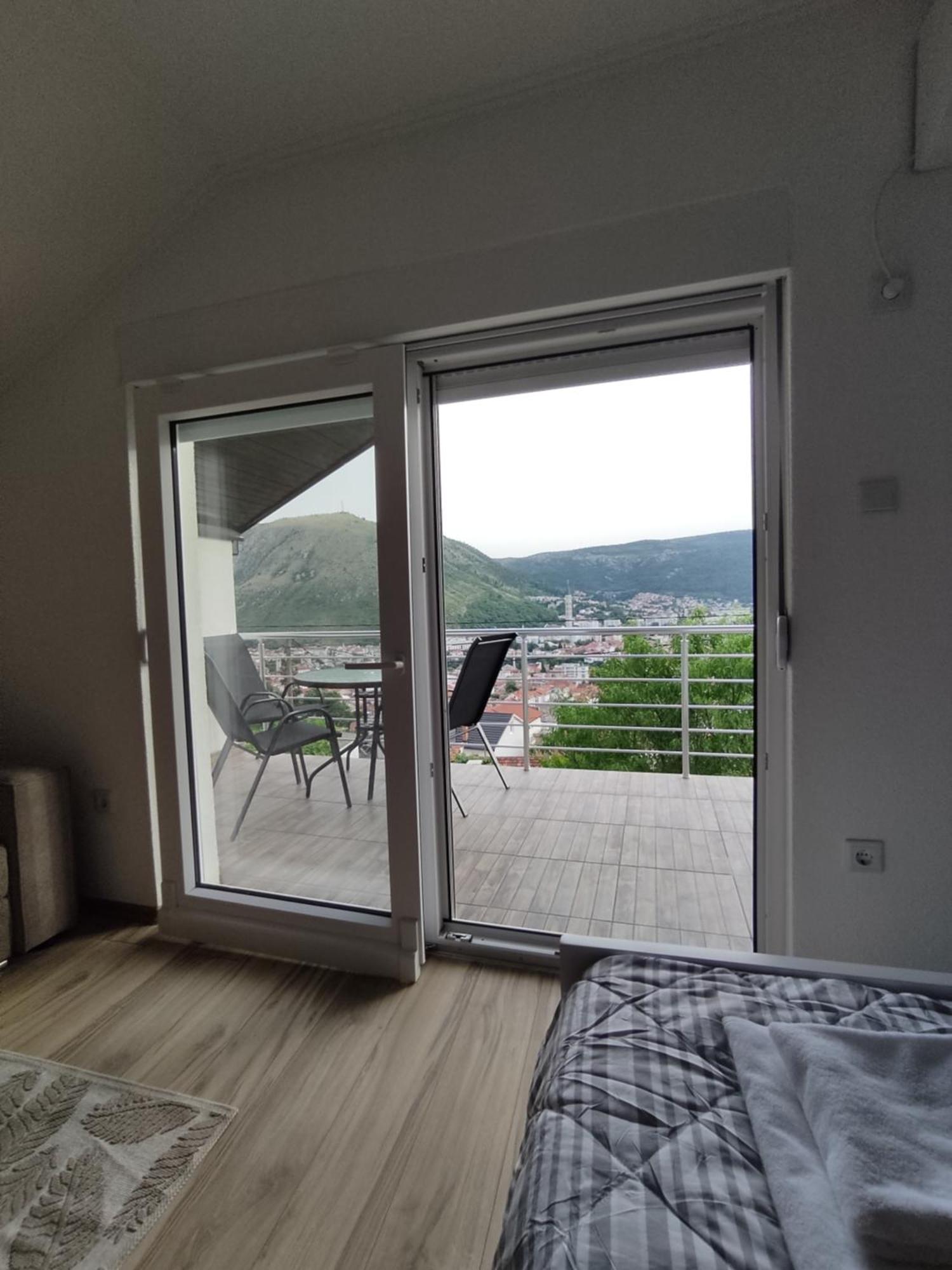 View Of The City - Studio Apartment Mostar Exterior foto