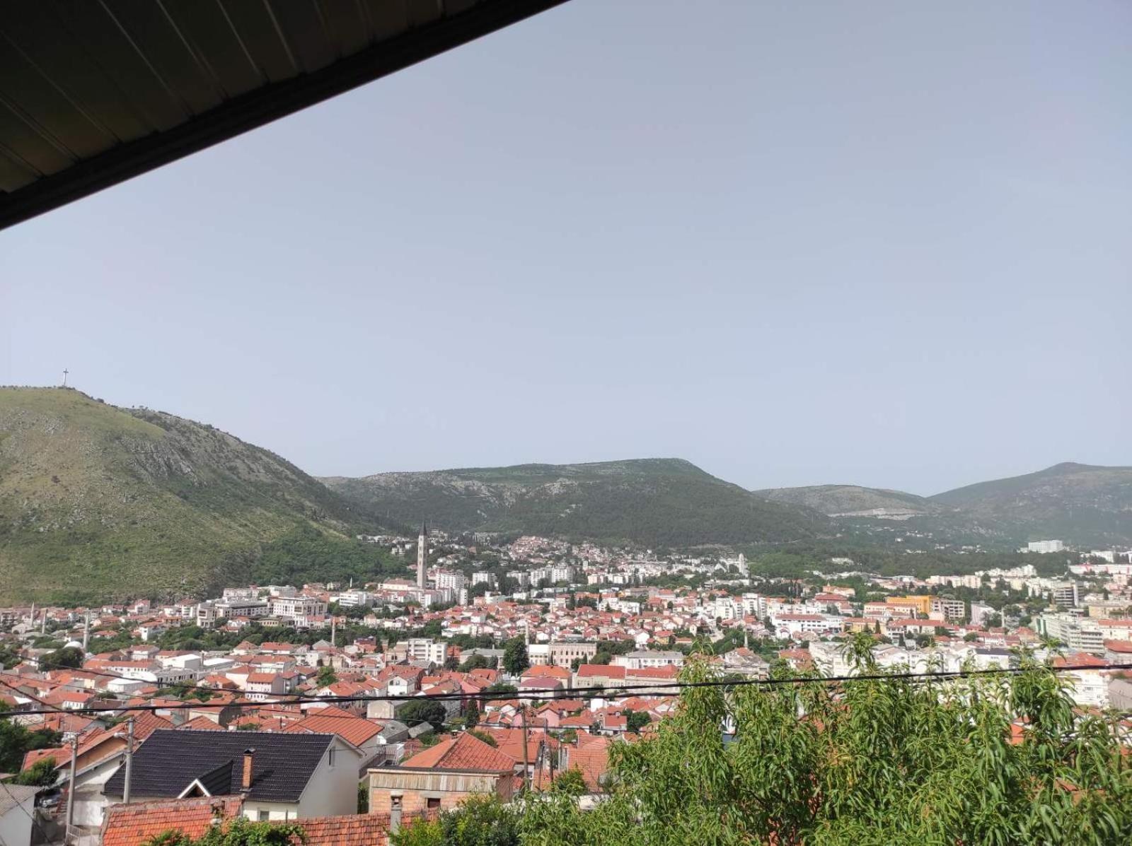 View Of The City - Studio Apartment Mostar Exterior foto