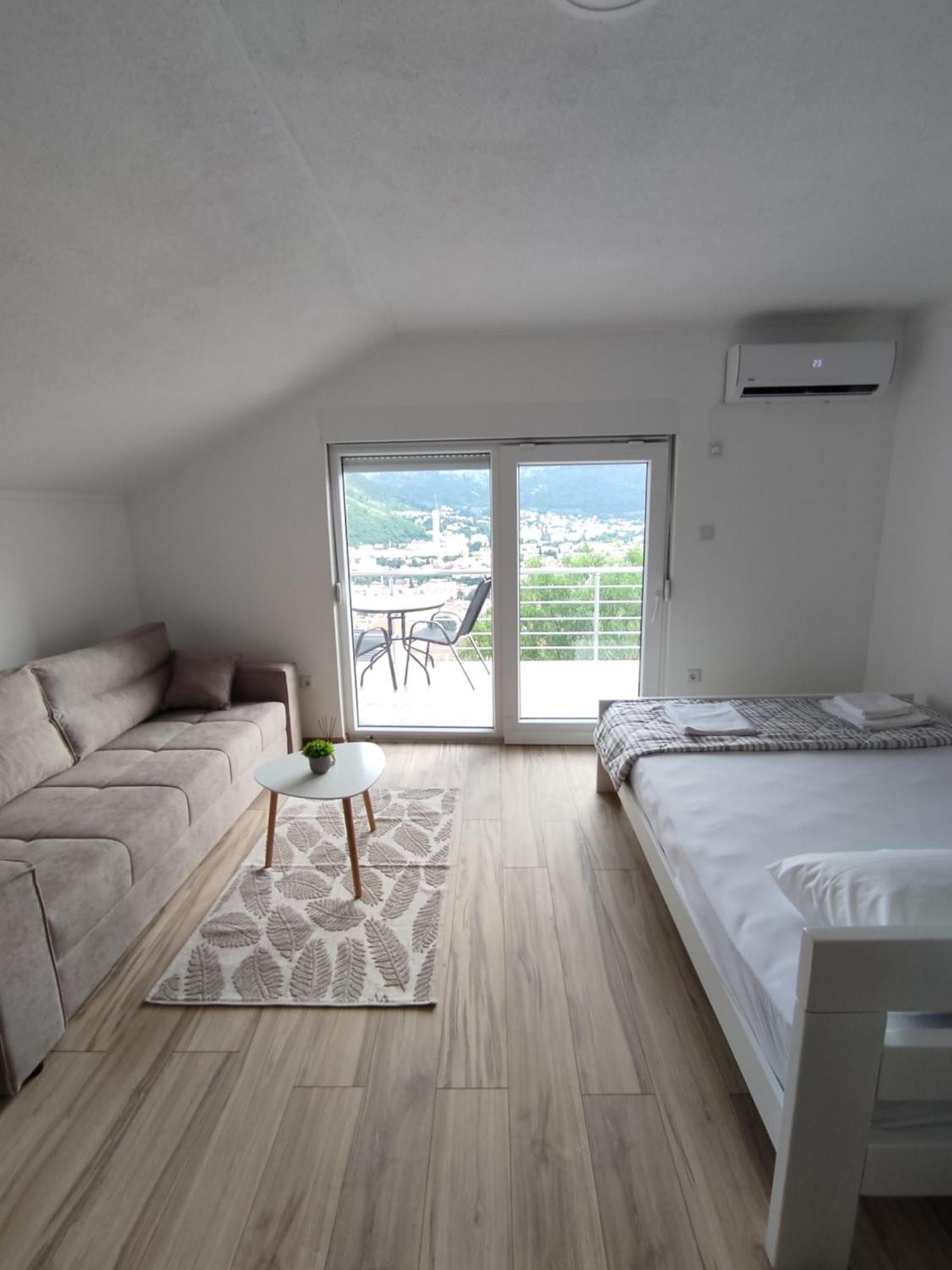 View Of The City - Studio Apartment Mostar Exterior foto
