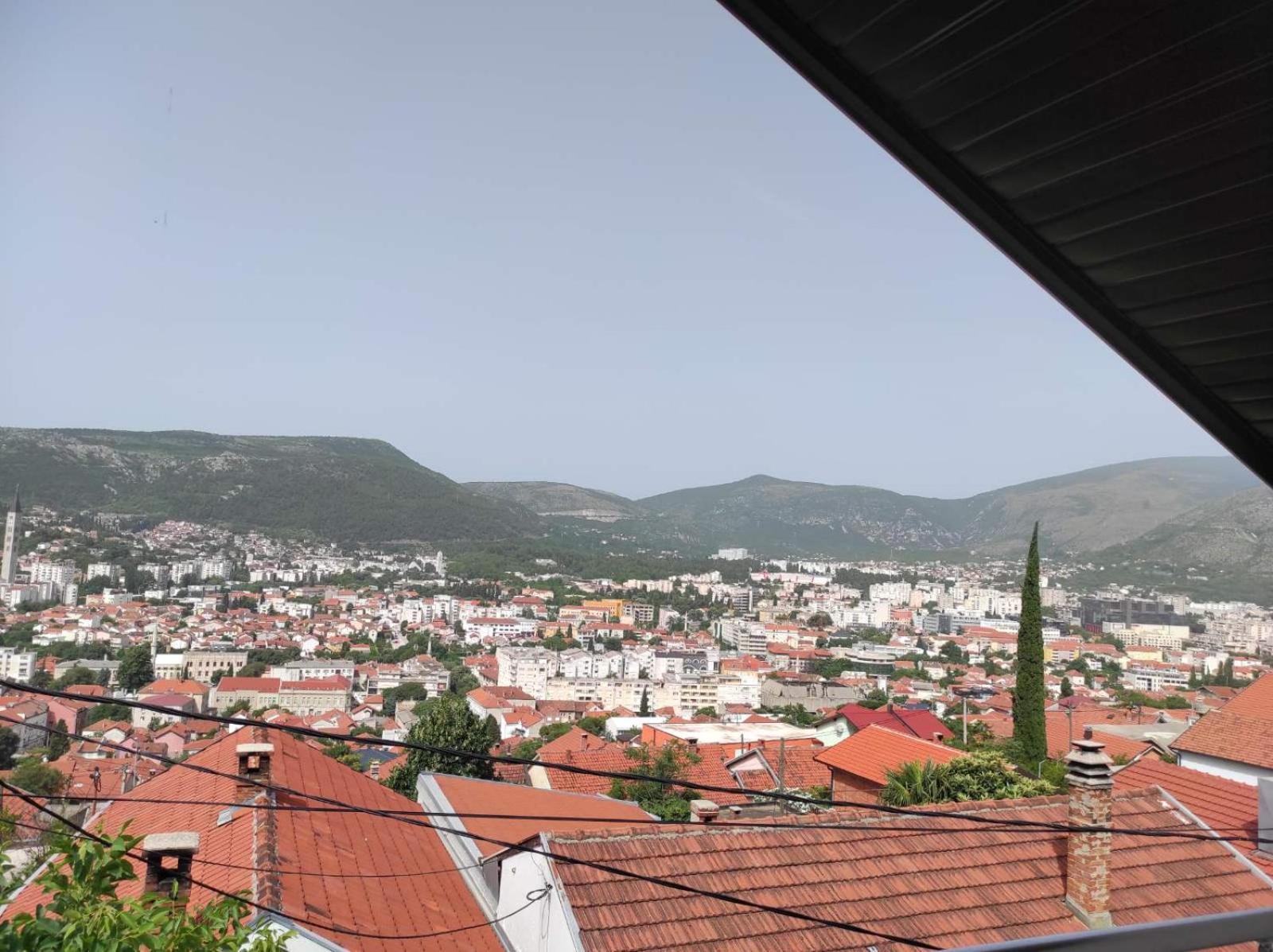 View Of The City - Studio Apartment Mostar Exterior foto